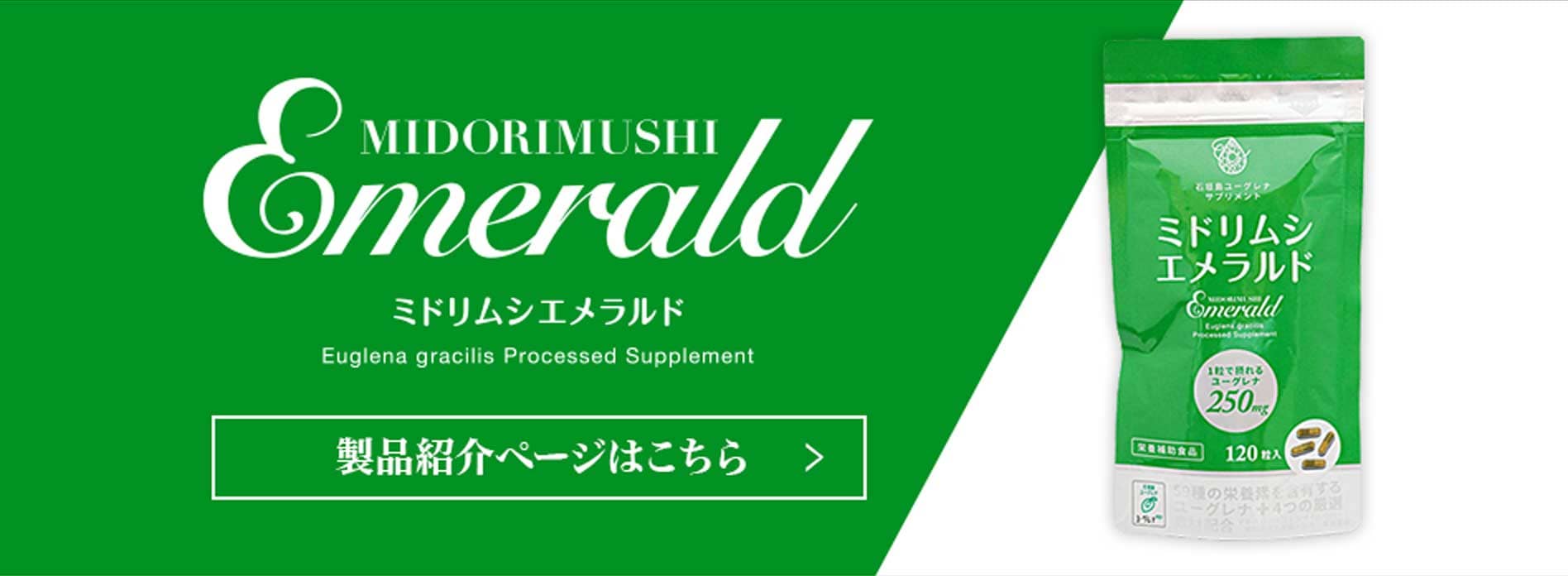 ミドリムシエメラルド